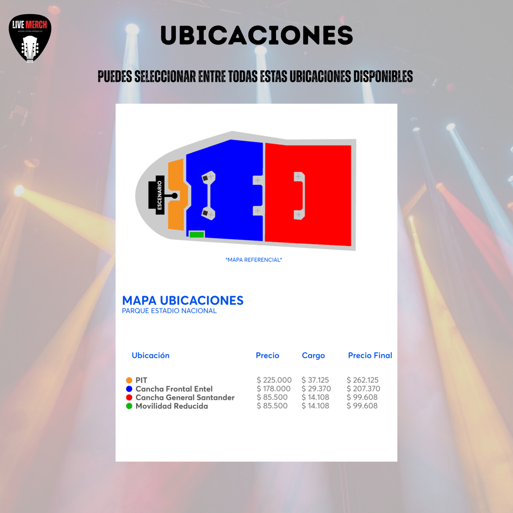 Cuadro Decorativo Concierto ACDC Power Up 2026